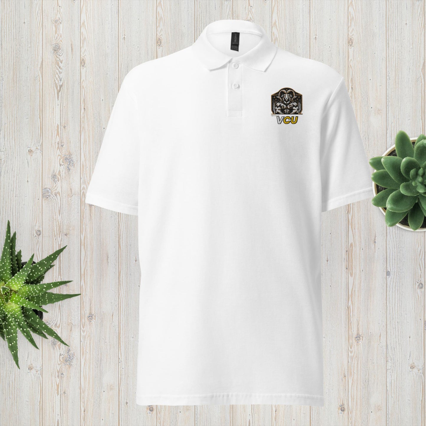 The Cohort 23-24 Ram Logo Military Unisex Polo Shirt