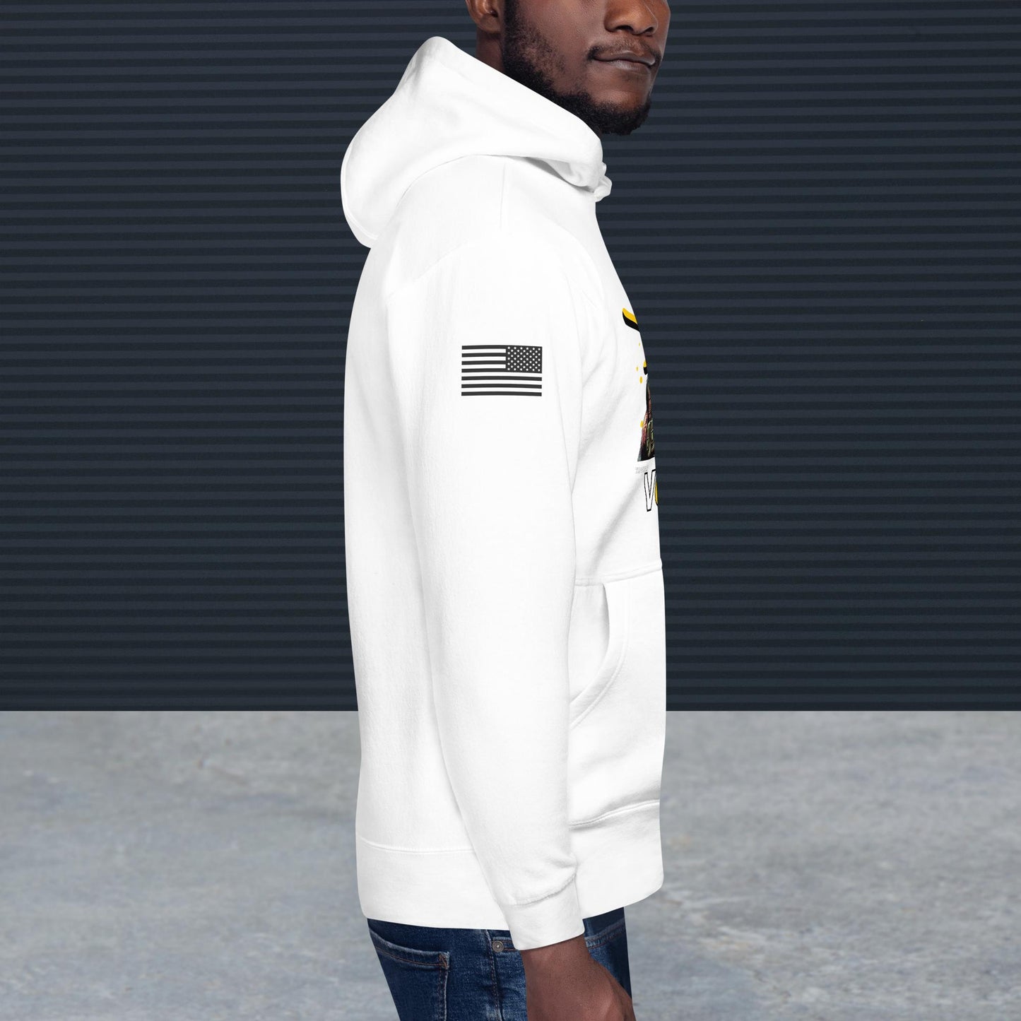 The Cohort 23-24 Subdue Flag Hoodie Military Unisex Hoodie