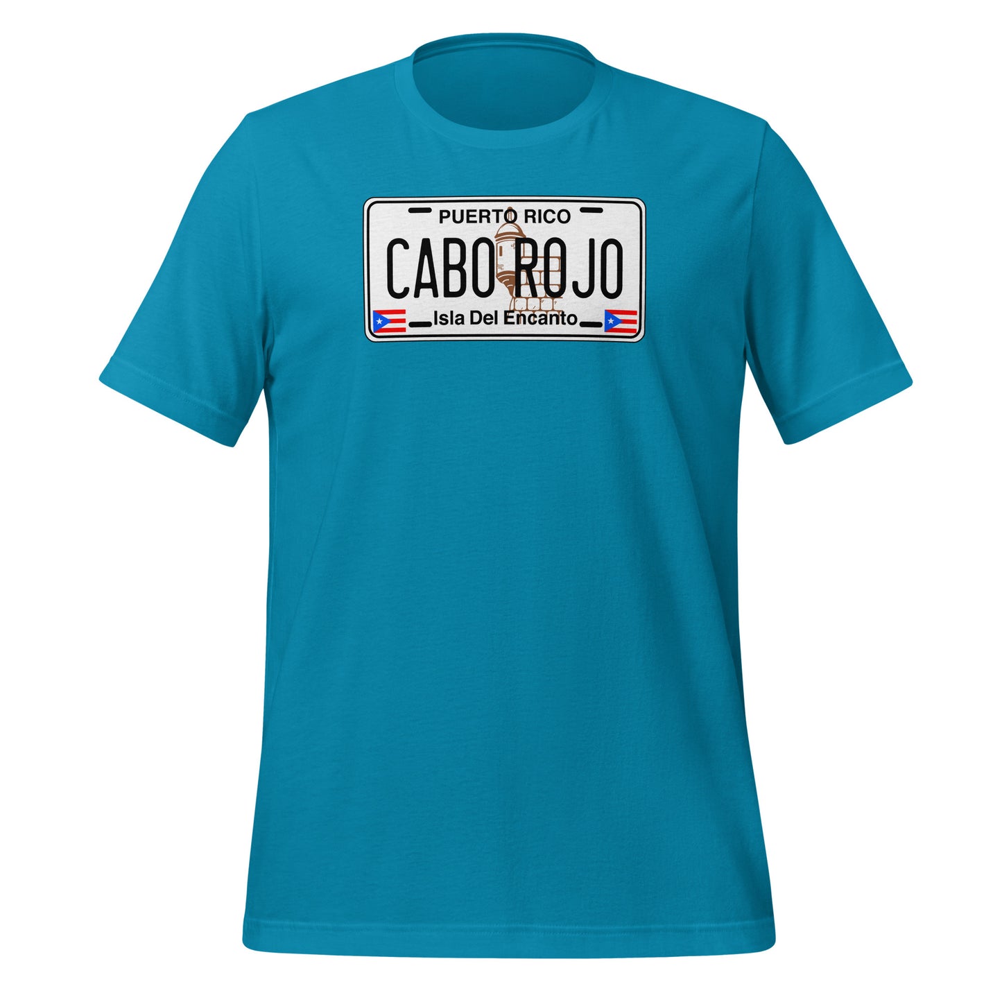 Cabo Rojo Puerto Rico License Plate Unisex T-Shirt