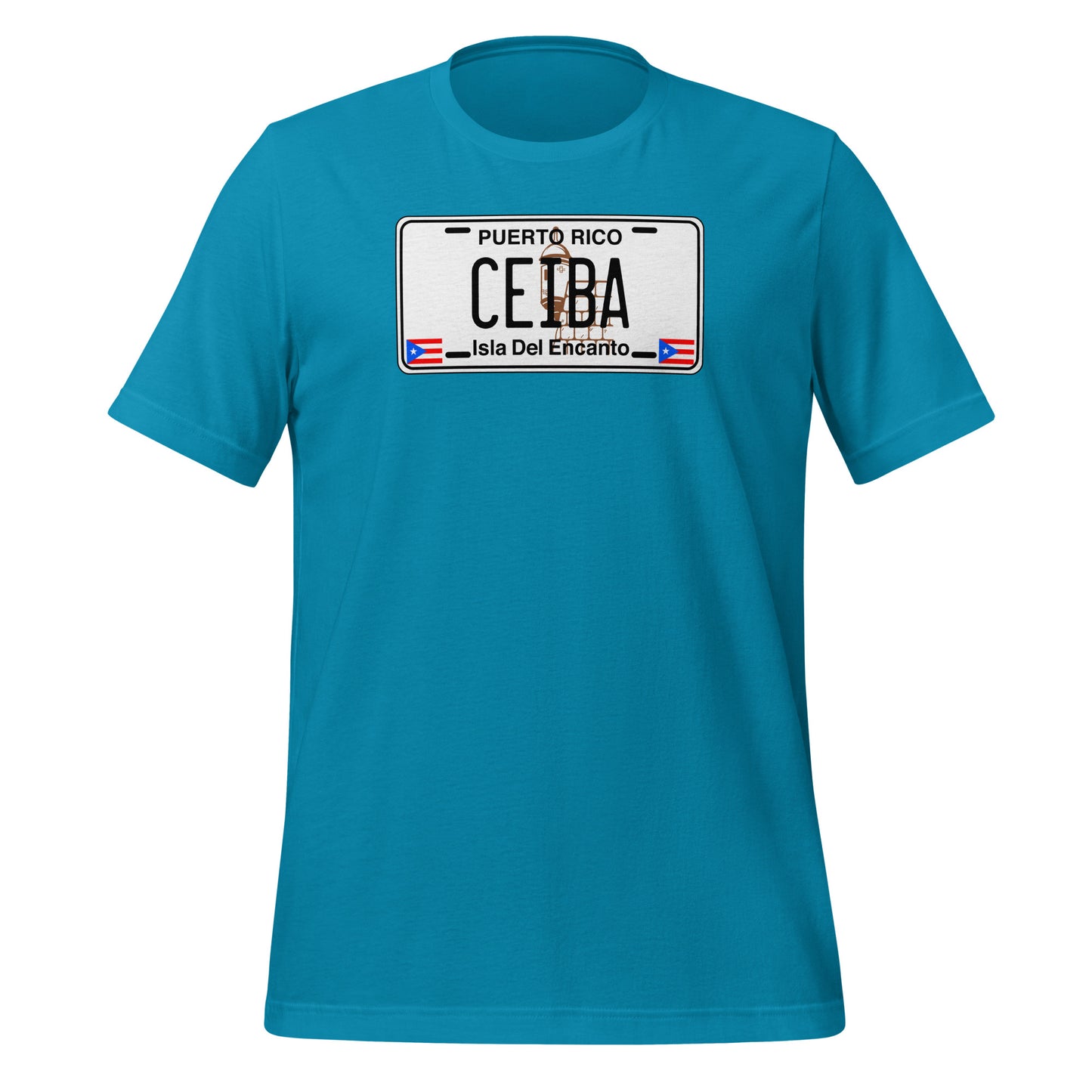Ceiba Puerto Rico License Plate Unisex T-Shirt