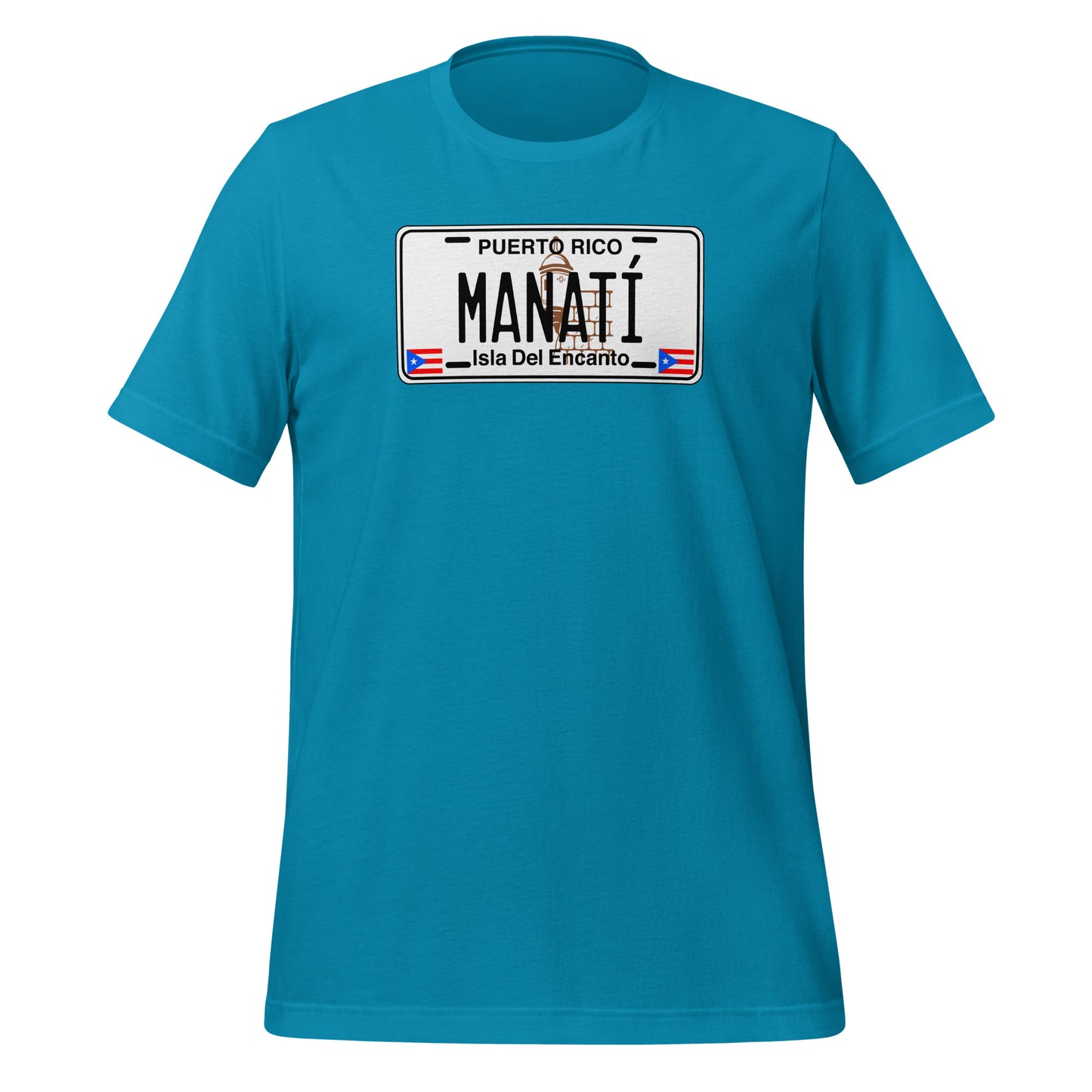 Manatí Puerto Rico License Plate Unisex T-Shirt