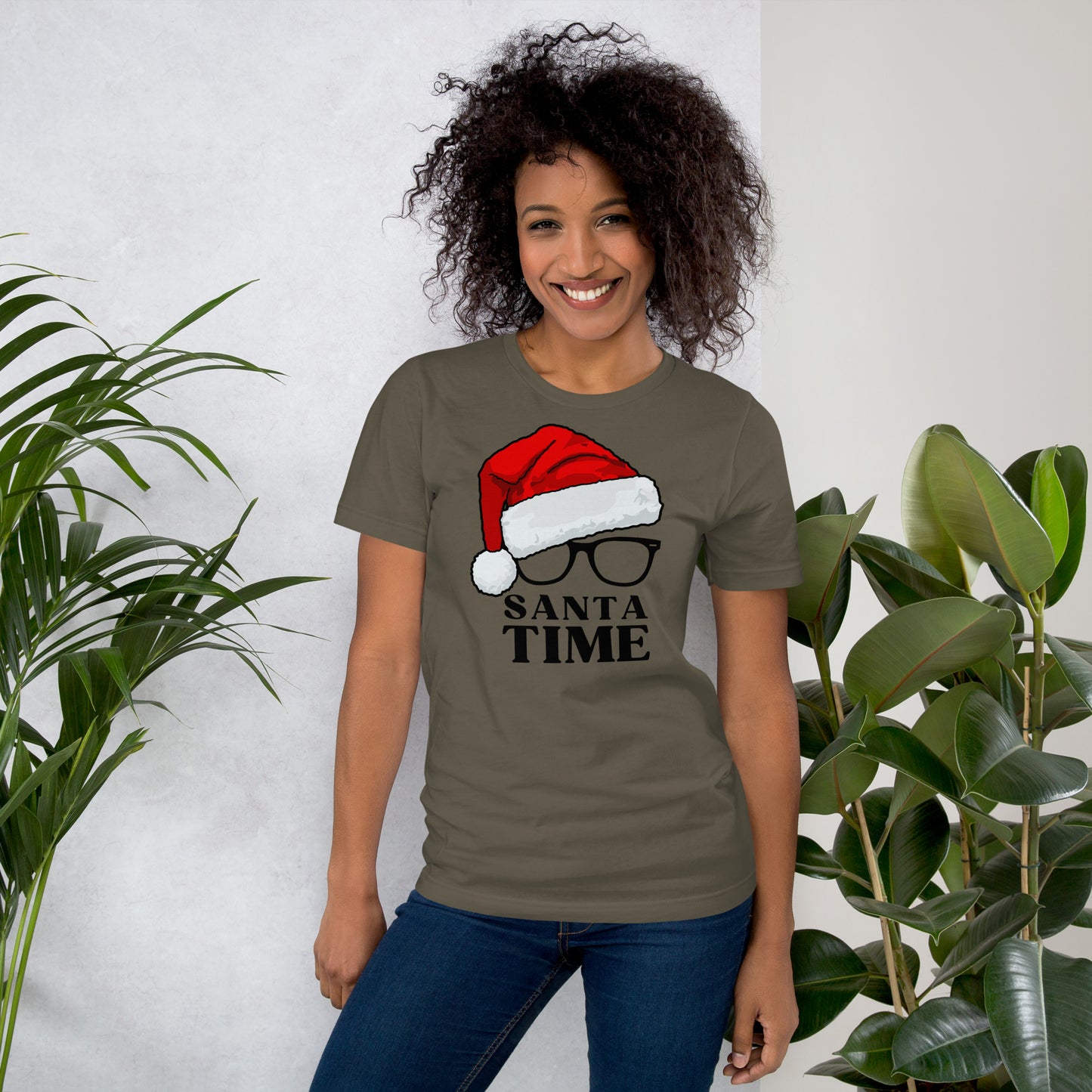 Santa Time Christmas Unisex T-Shirt