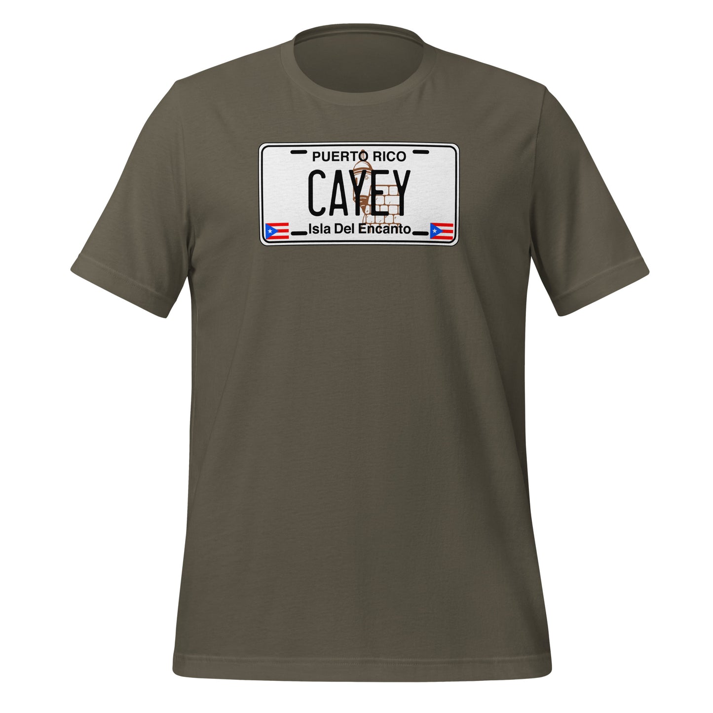 Cayey Puerto Rico License Plate Unisex T-Shirt