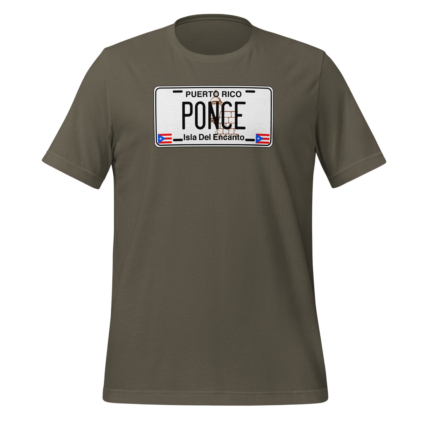 Ponce Puerto Rico License Plate Unisex T-Shirt