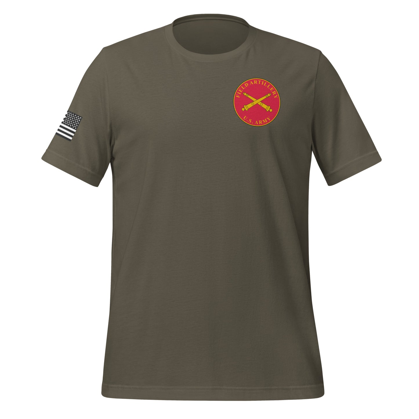 Unleash the Roar Power Field Artillery Military Edition Unisex T-Shirt