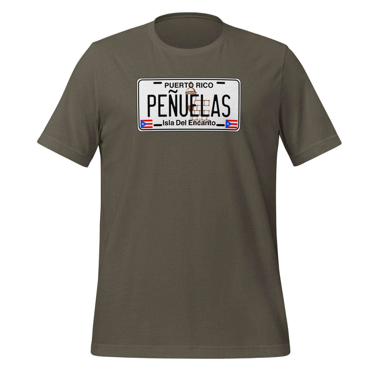 Peñuelas Puerto Rico License Plate Unisex T-Shirt