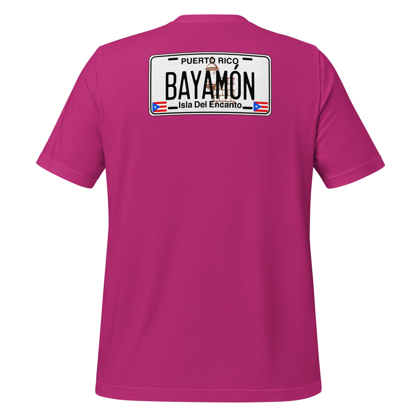 Bayamón Back Side Puerto Rico License Plate Unisex T-Shirt