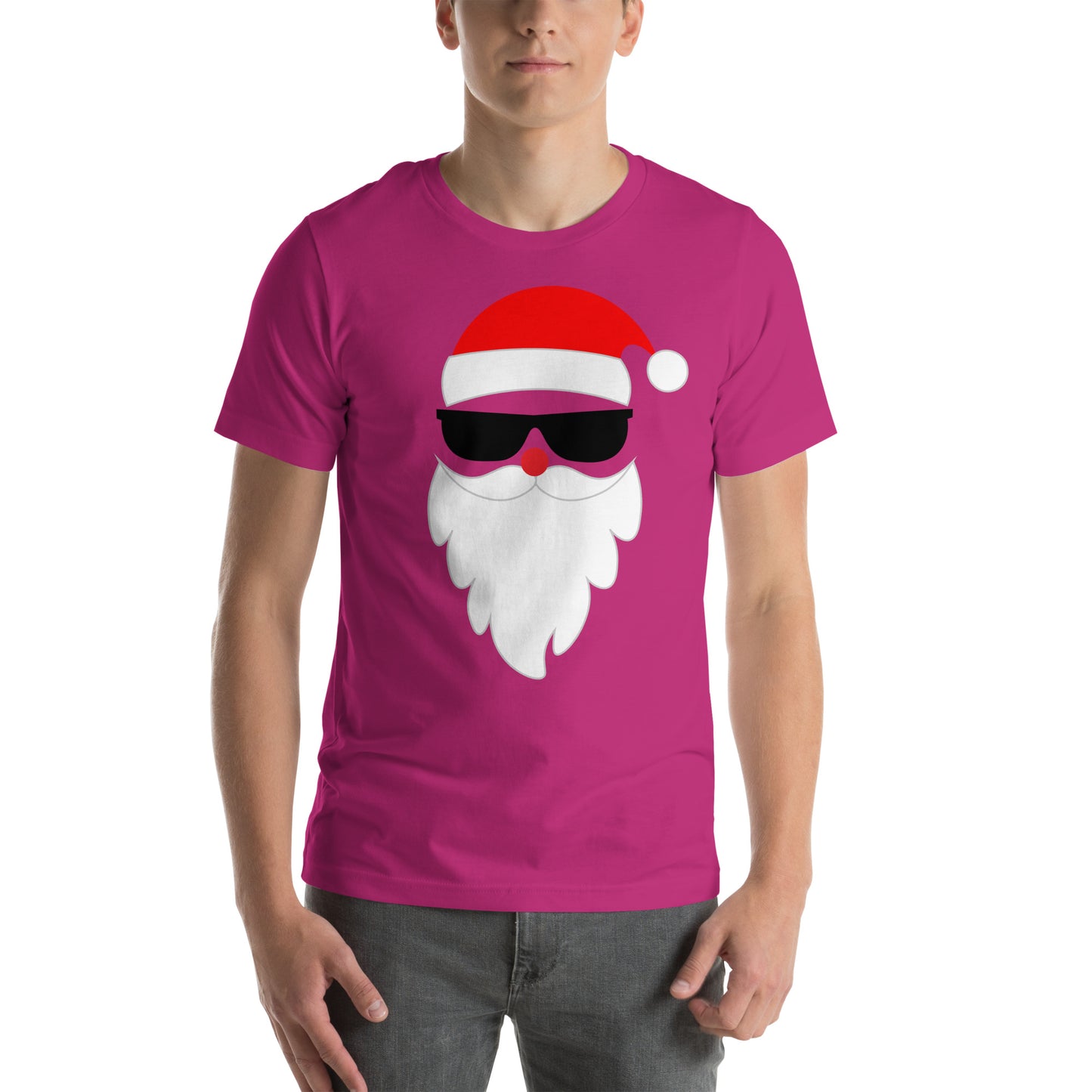 Santa Shades Christmas Unisex T-Shirt