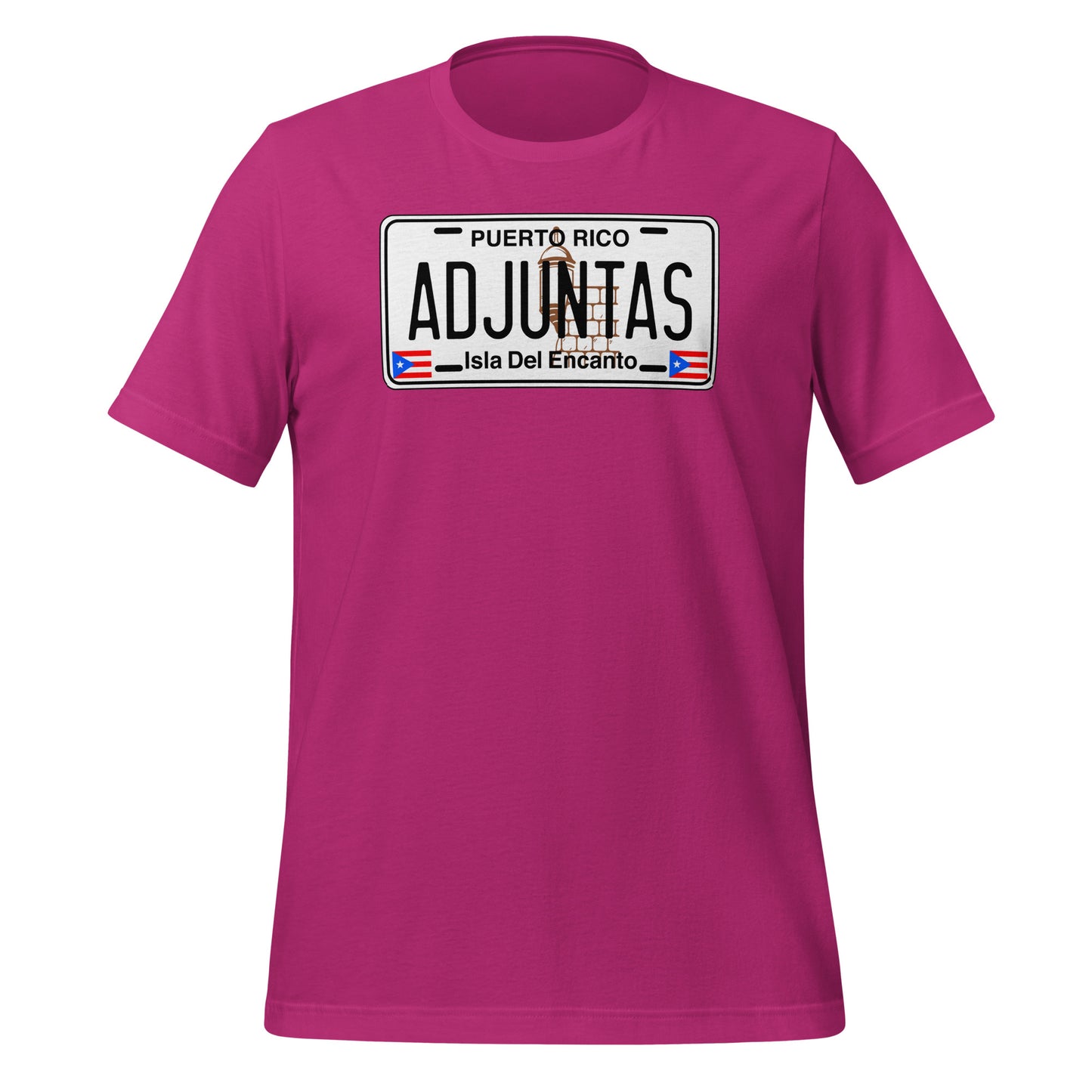 Adjuntas Puerto Rico License Plate Unisex T-Shirt