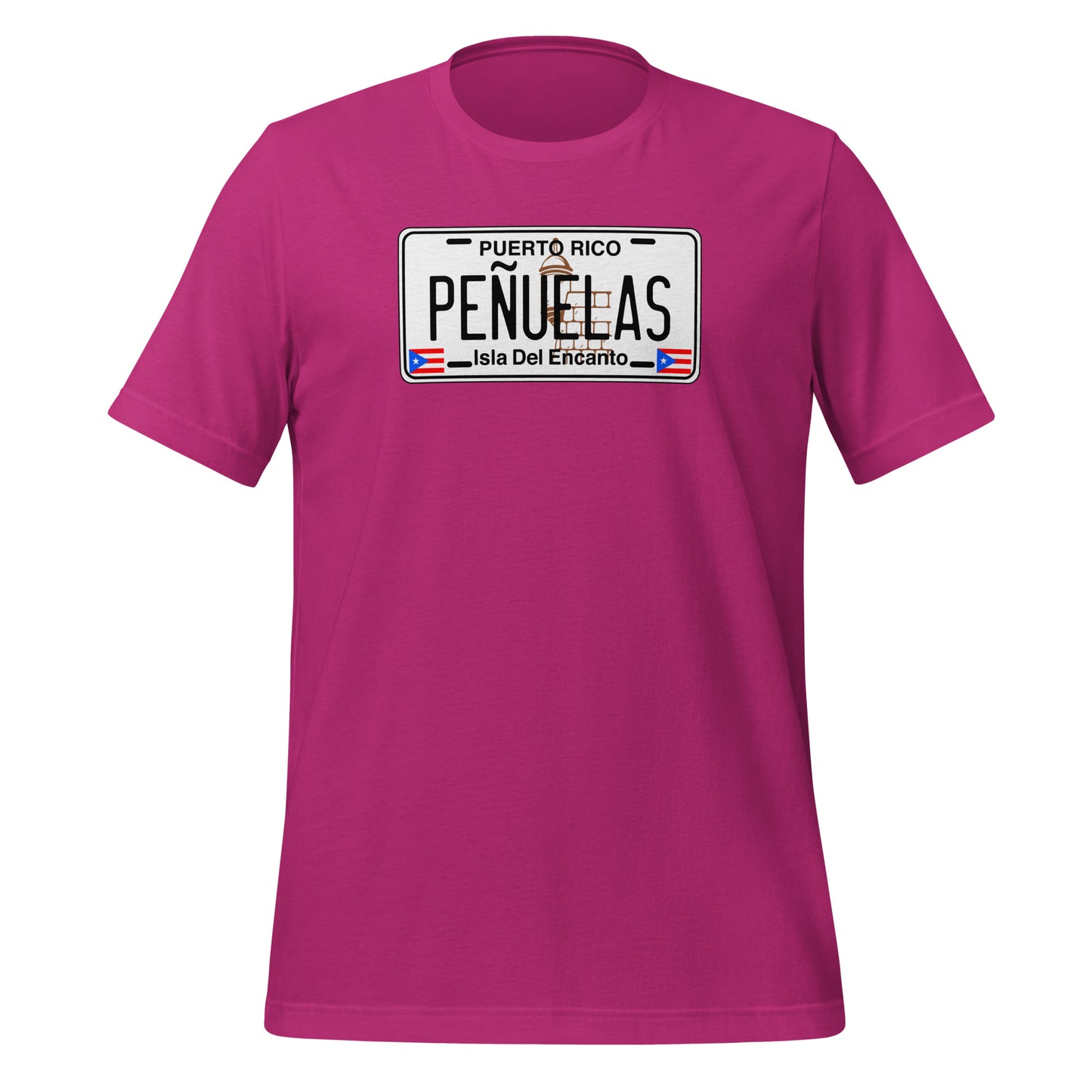 Peñuelas Puerto Rico License Plate Unisex T-Shirt