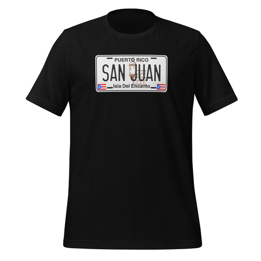 San Juan Puerto Rico License Plate Unisex T-Shirt