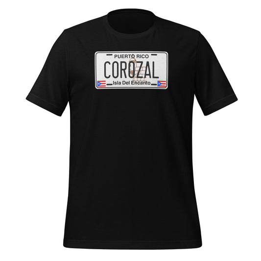 Corozal Puerto Rico License Plate Unisex T-Shirt