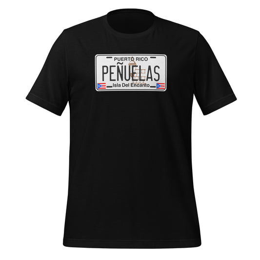 Peñuelas Puerto Rico License Plate Unisex T-Shirt