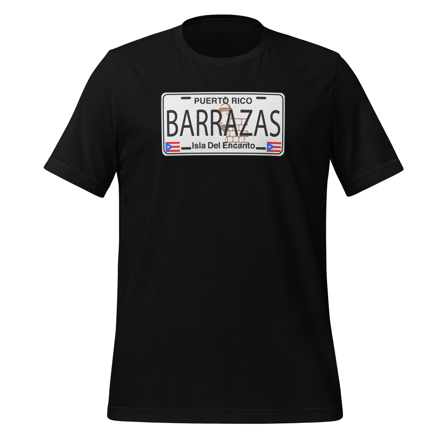 Barrazas Puerto Rico License Plate Unisex T-Shirt