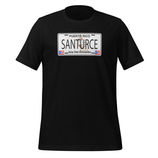 Santurce Puerto Rico License Plate Unisex T-Shirt