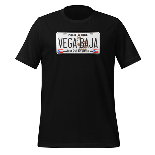 Vega Baja Puerto Rico License Plate Unisex T-Shirt