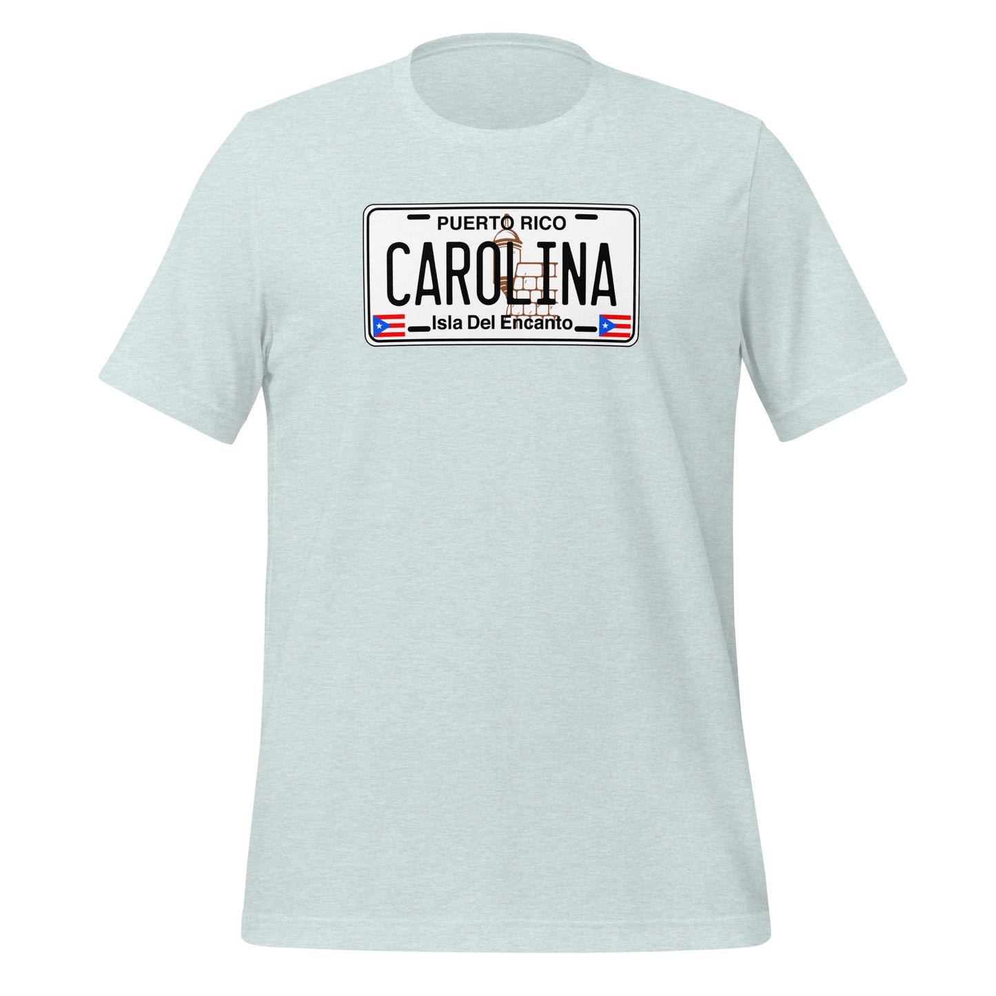 Carolina Puerto Rico License Plate Unisex T-Shirt