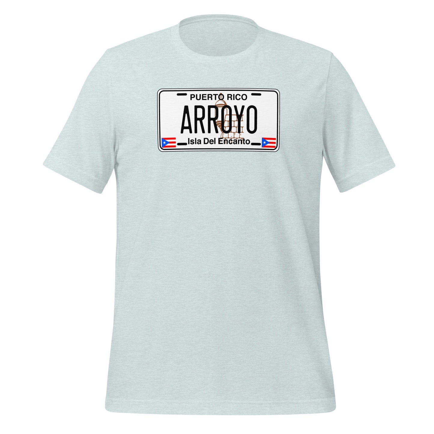 Arroyo Puerto Rico License Plate Unisex T-Shirt