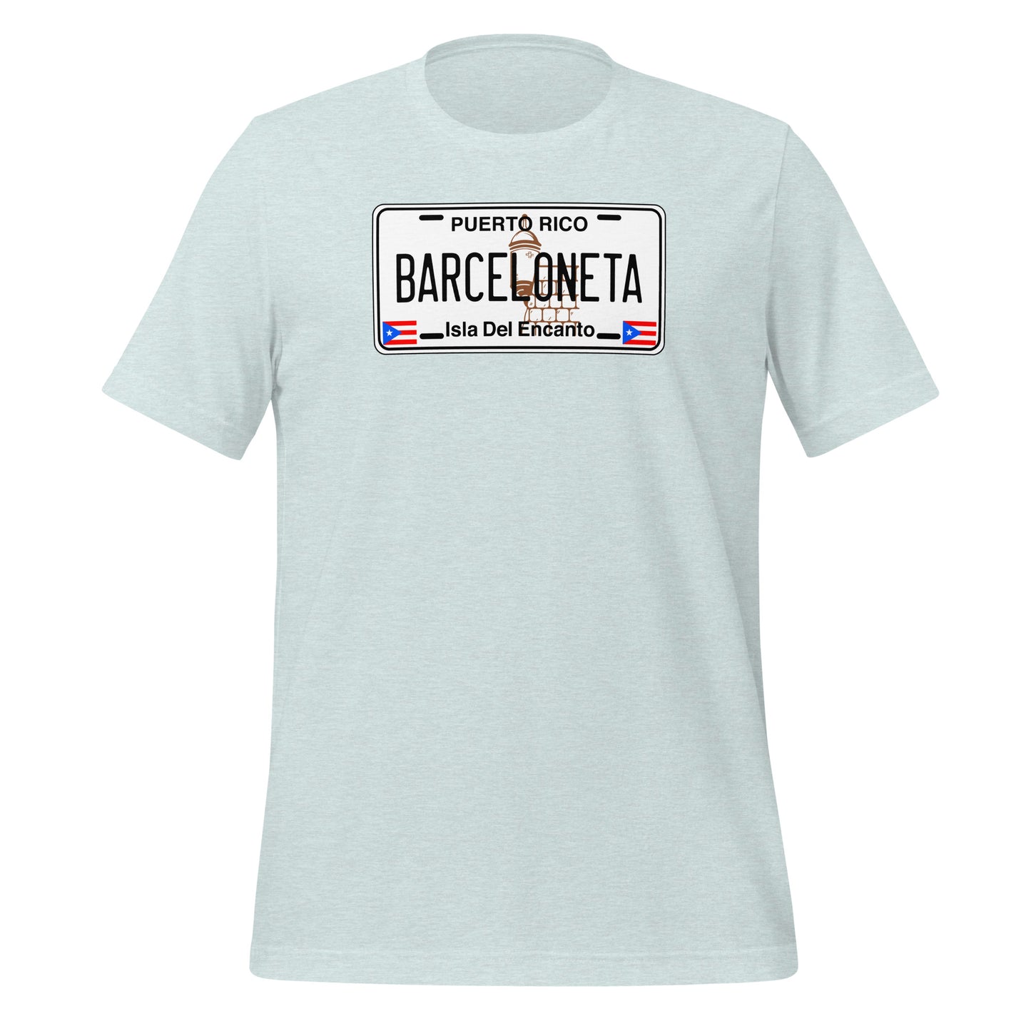 Barceloneta Puerto Rico License Plate Unisex T-Shirt