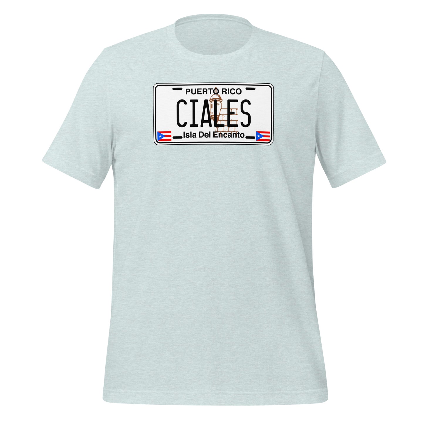 Ciales Puerto Rico License Plate Unisex T-Shirt