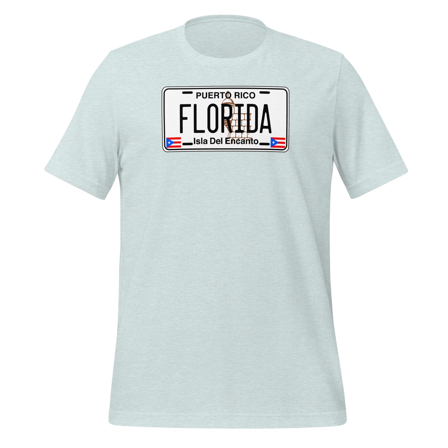 Florida Puerto Rico License Plate Unisex T-Shirt