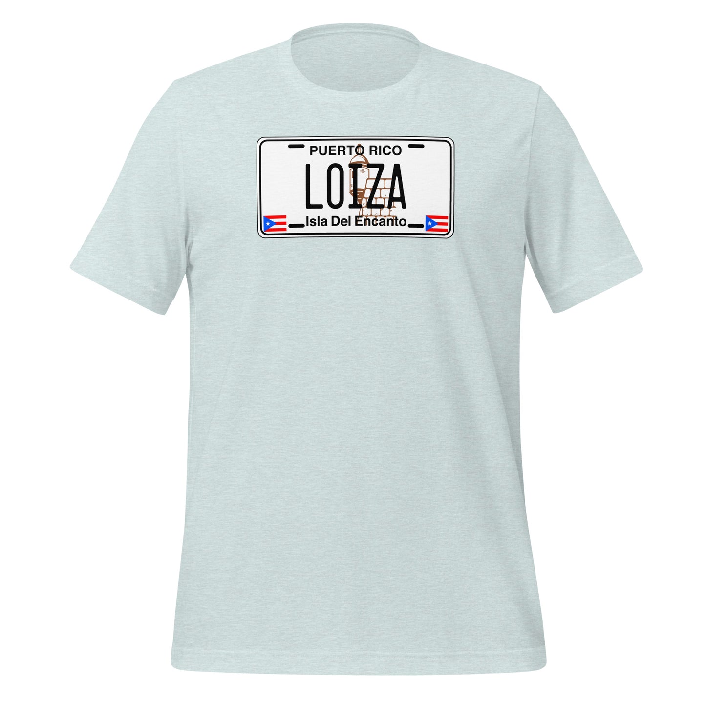 Loiza Puerto Rico License Plate Unisex T-Shirt