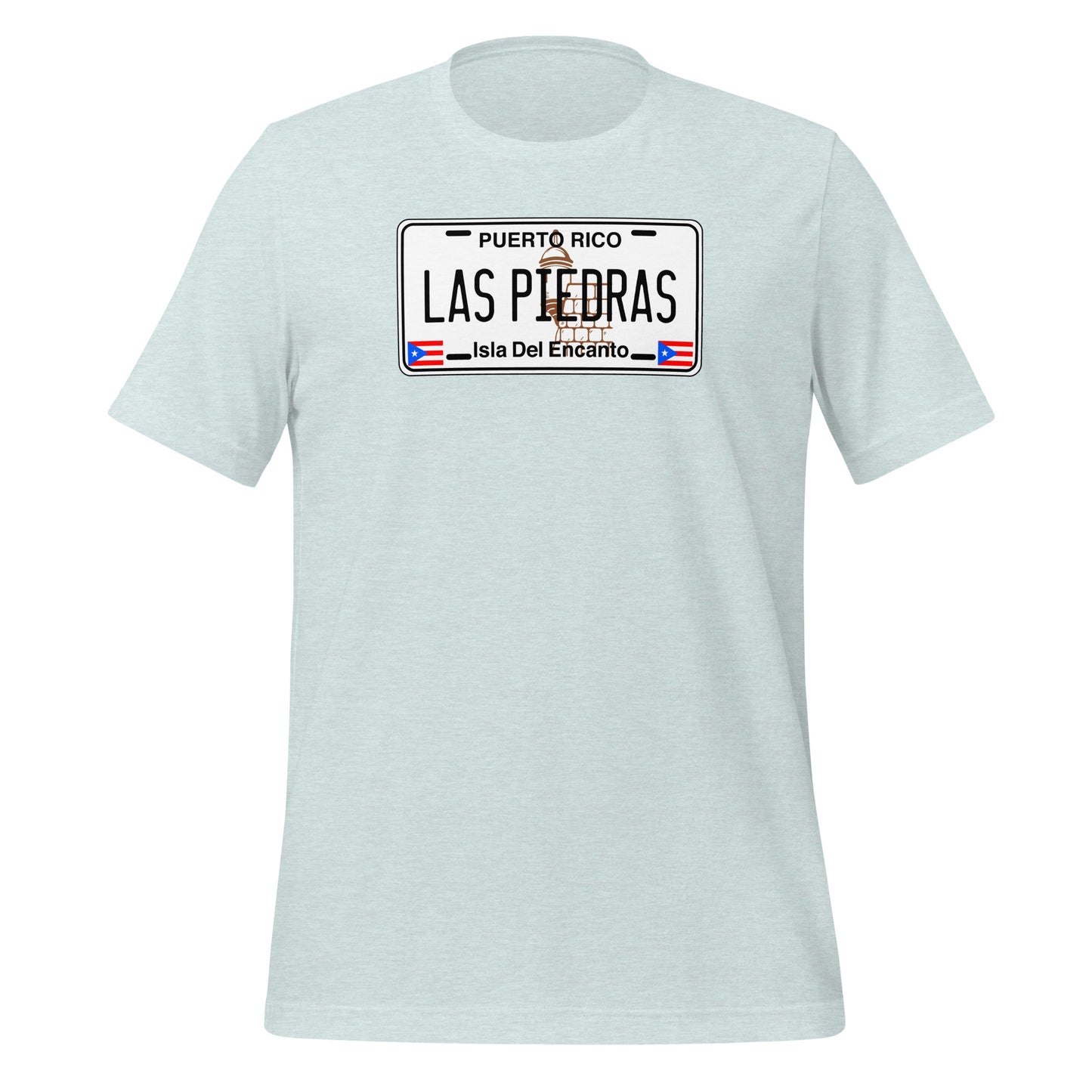 Las Piedras Puerto Rico License Plate Unisex T-Shirt