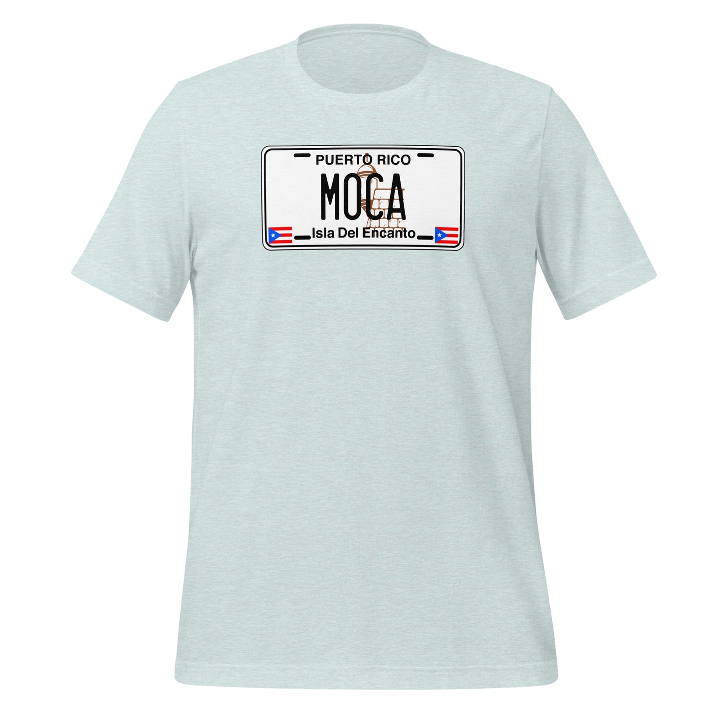 Moca Puerto Rico License Plate Unisex T-Shirt