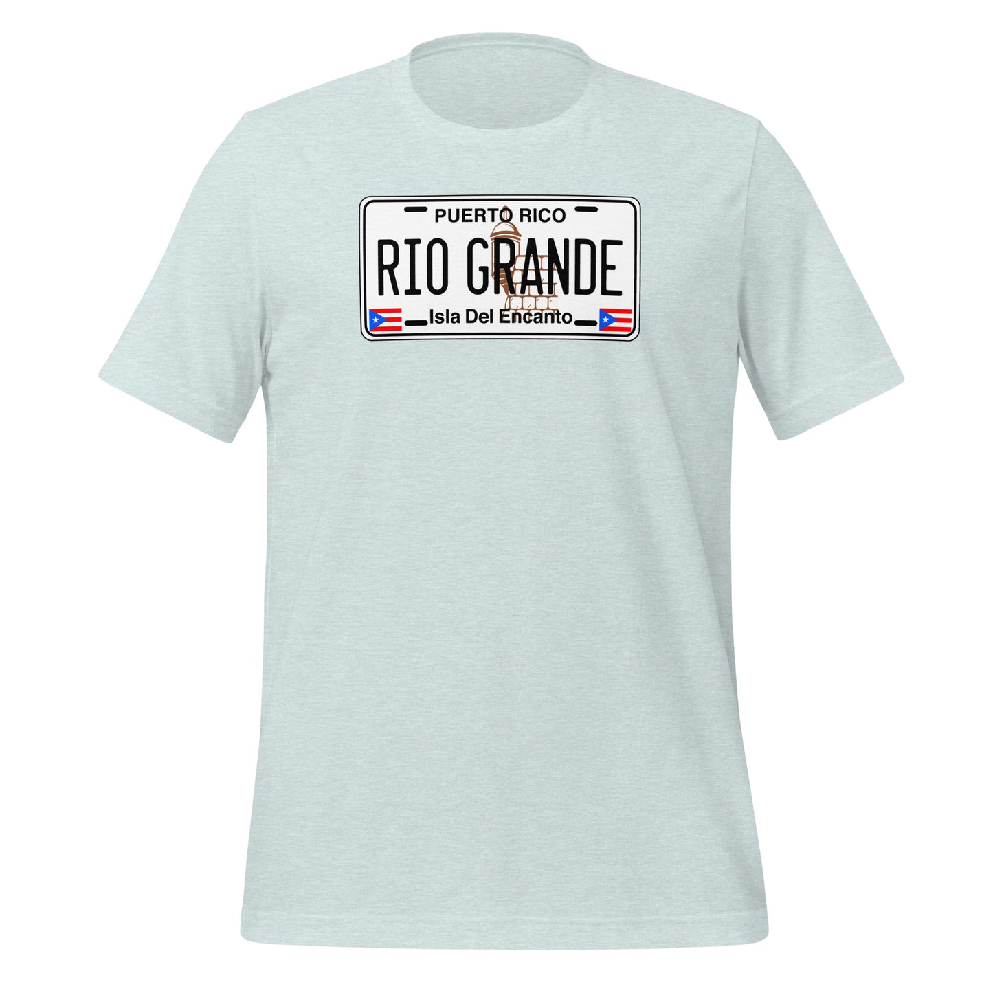 Rio Grande Puerto Rico License Plate Unisex T-Shirt