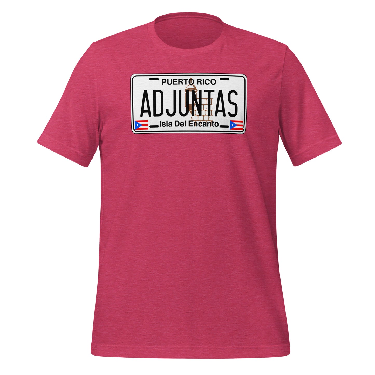 Adjuntas Puerto Rico License Plate Unisex T-Shirt