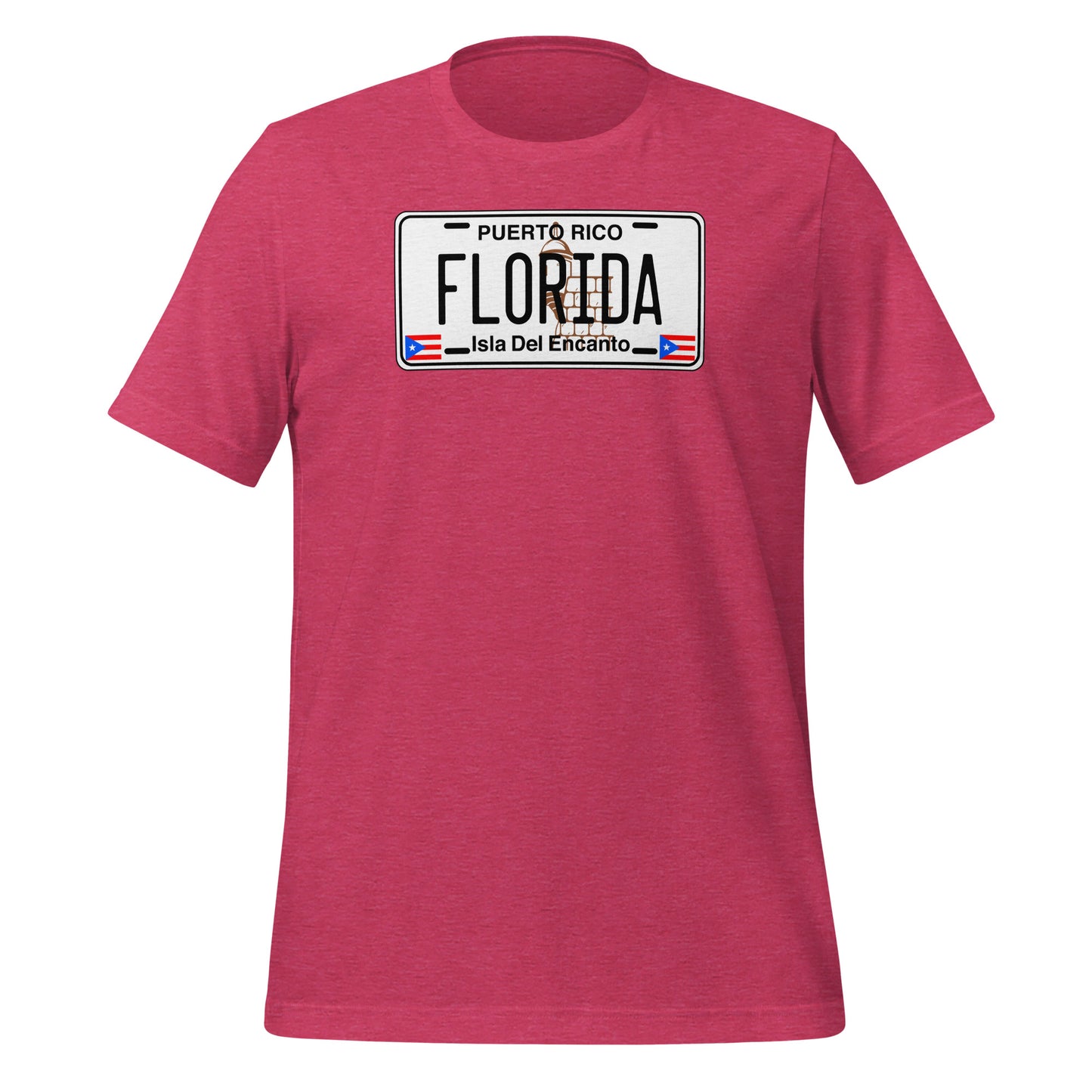 Florida Puerto Rico License Plate Unisex T-Shirt