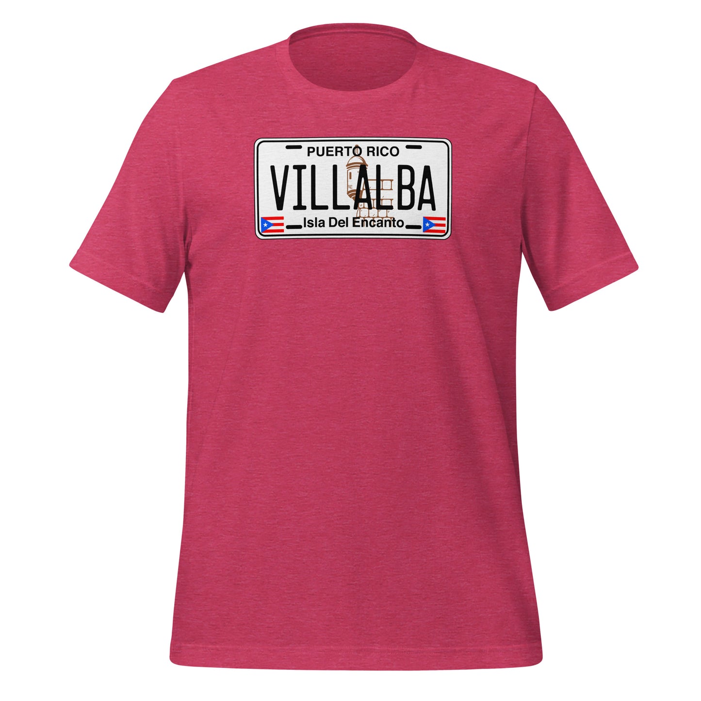 Villalba Puerto Rico License Plate Unisex T-Shirt