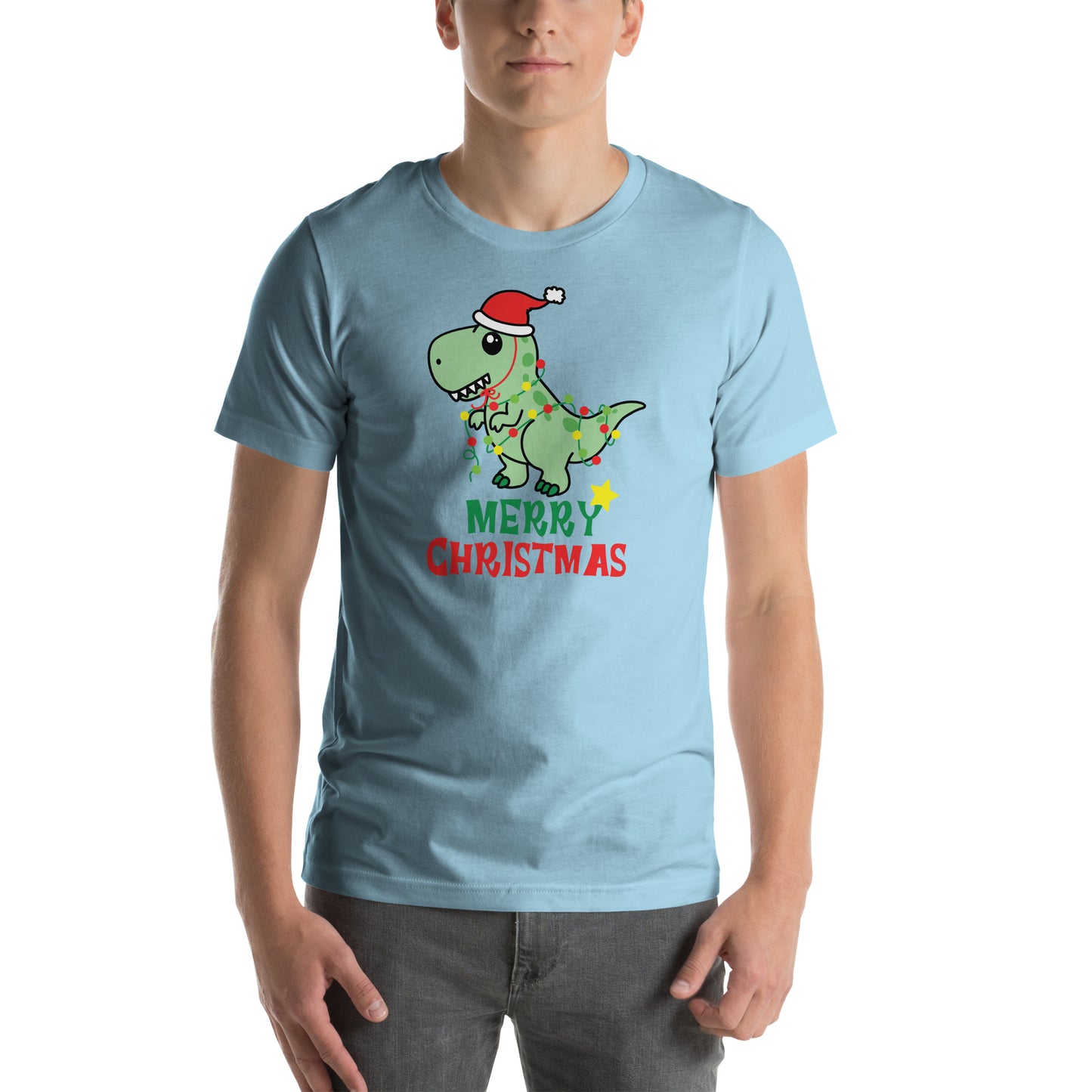 Dinosaur Christmas Unisex T-Shirt