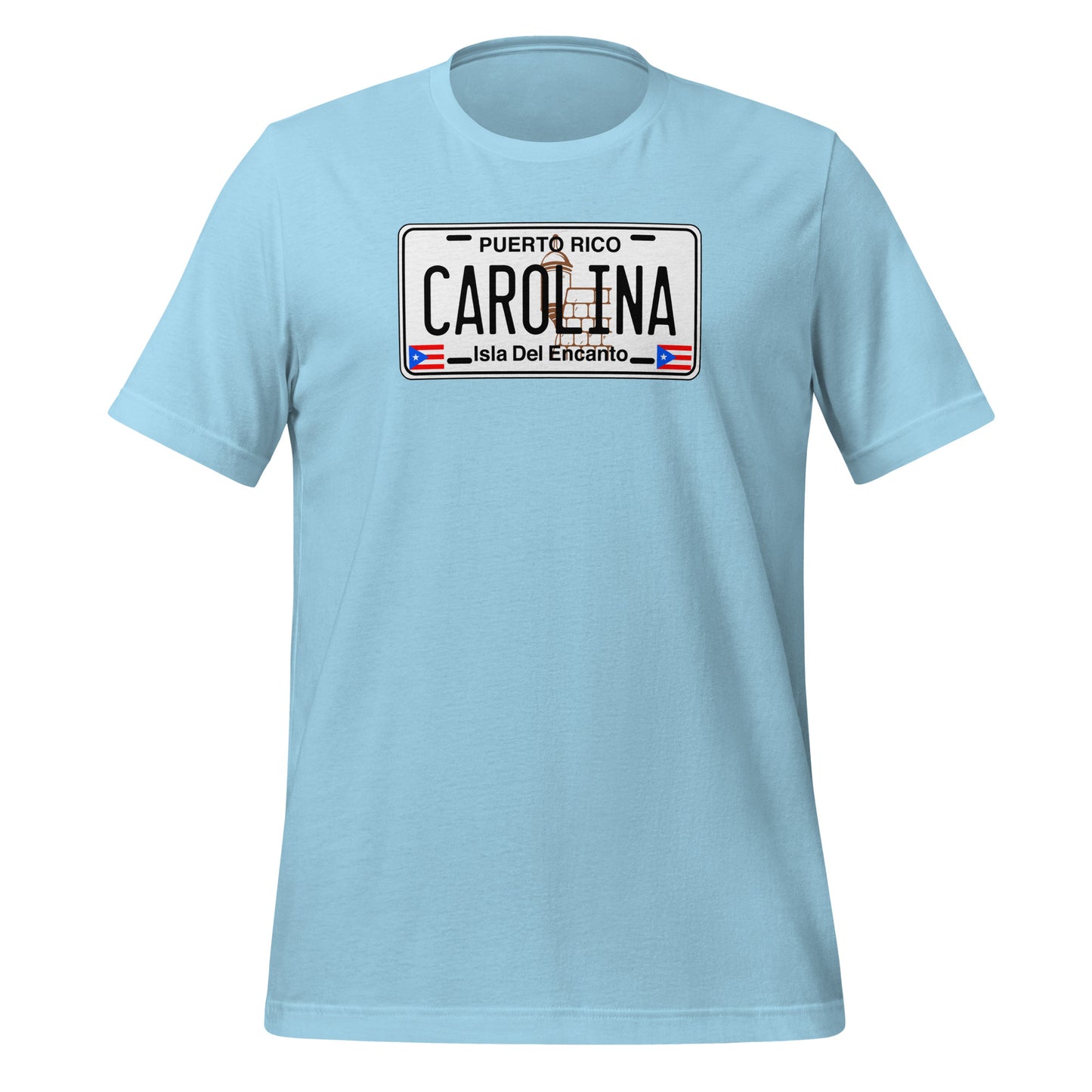 Carolina Puerto Rico License Plate Unisex T-Shirt