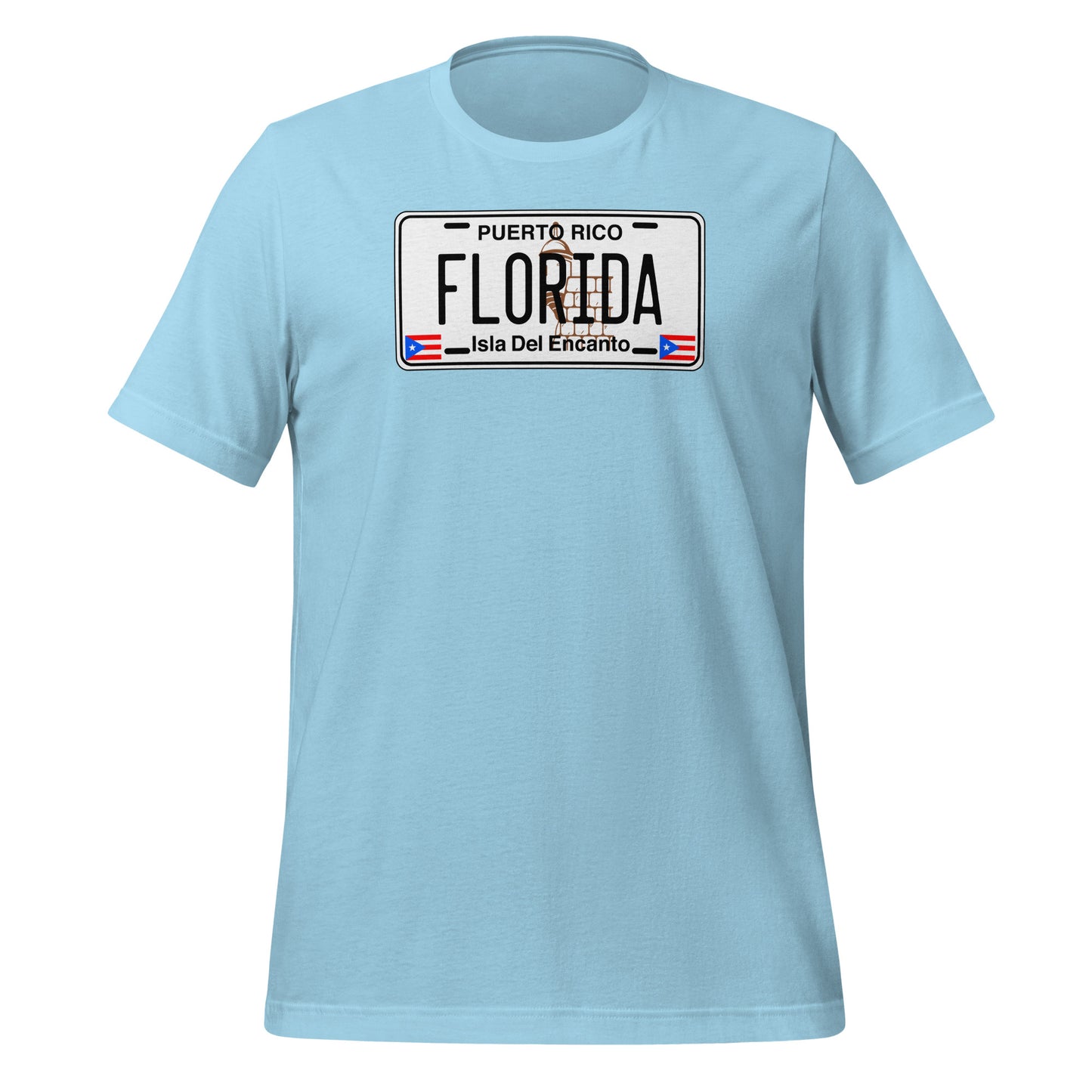 Florida Puerto Rico License Plate Unisex T-Shirt