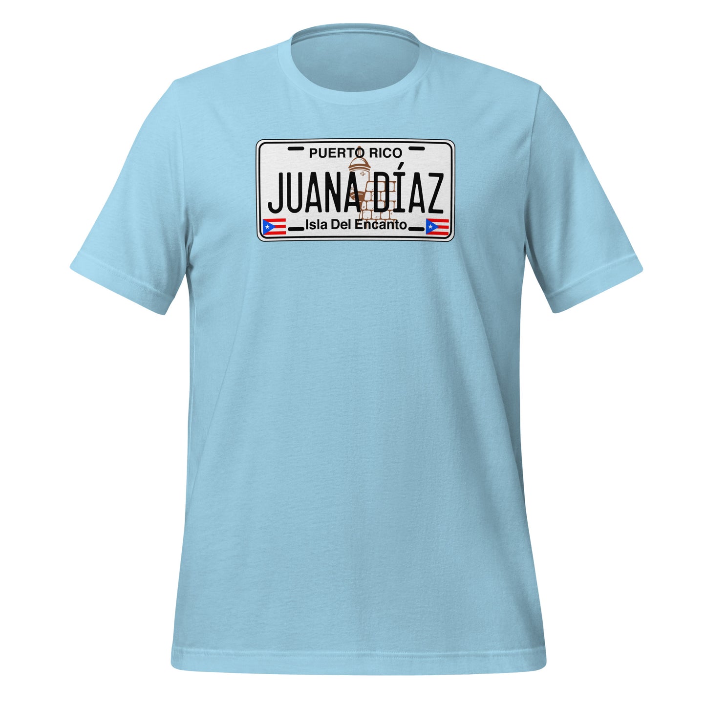 Juana Díaz Puerto Rico License Plate Unisex T-Shirt