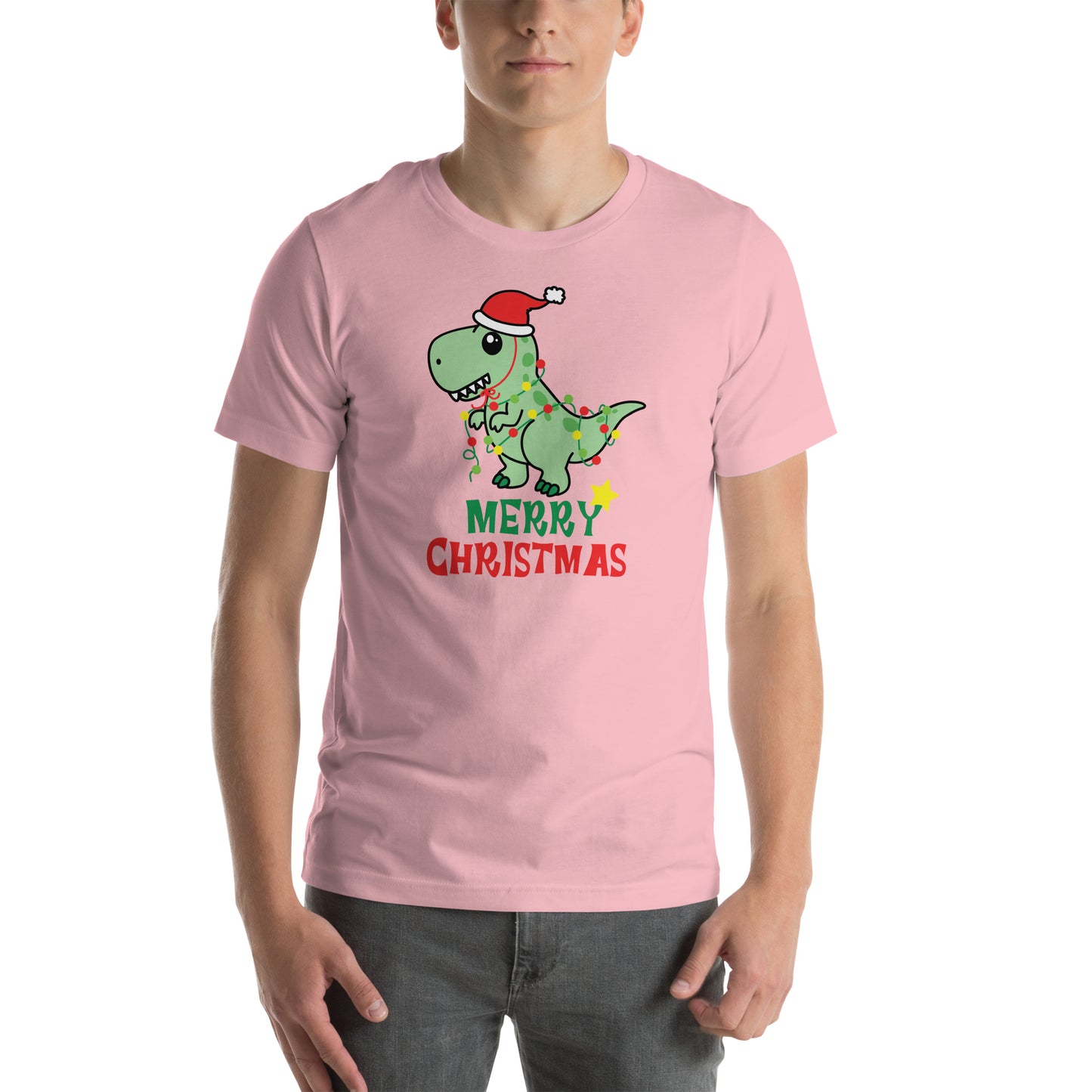 Dinosaur Christmas Unisex T-Shirt