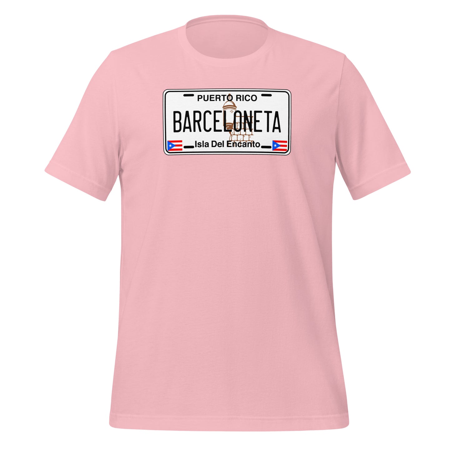 Barceloneta Puerto Rico License Plate Unisex T-Shirt