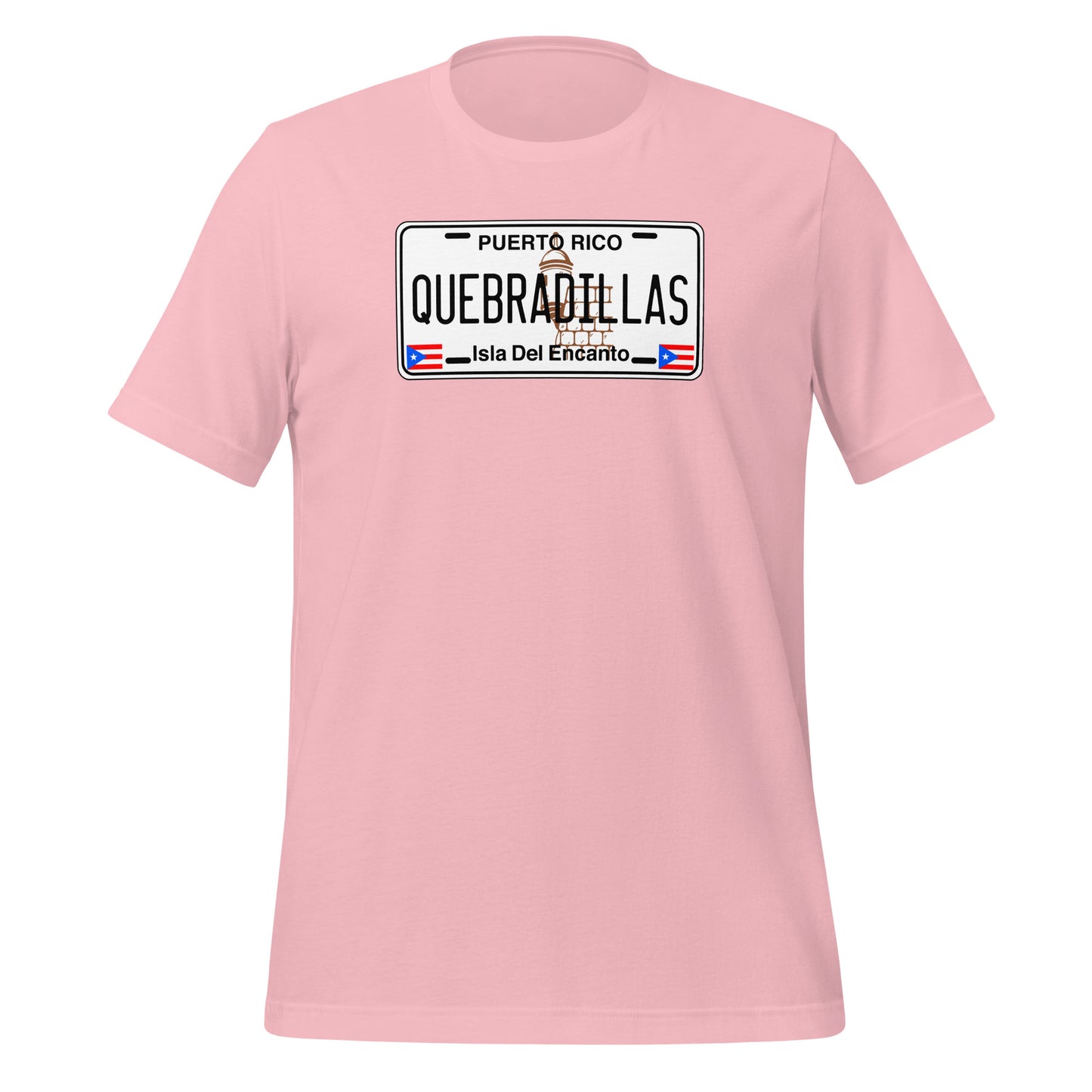 Quebradillas Puerto Rico License Plate Unisex T-Shirt