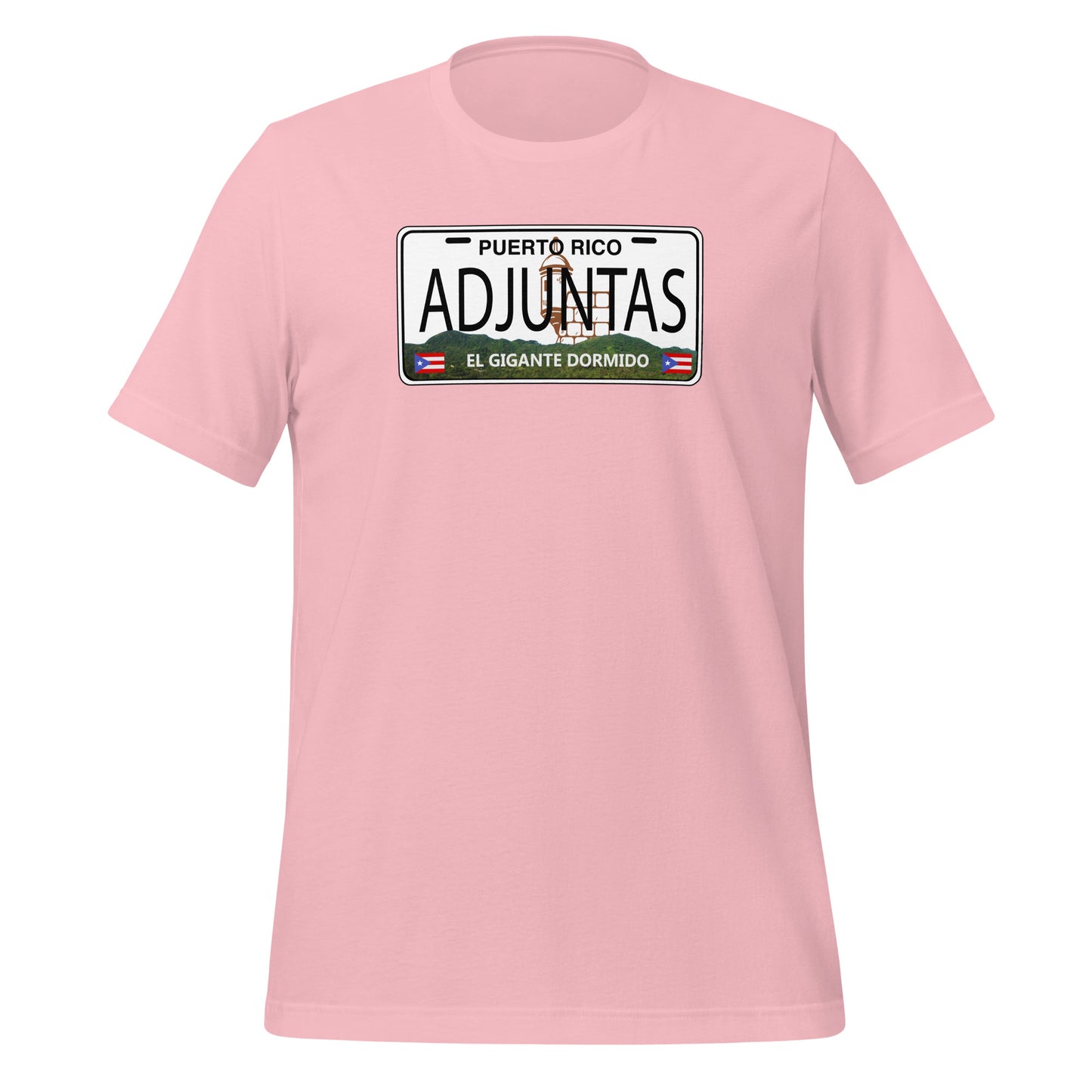 Adjuntas Gigante Dormido Puerto Rico License Plate Unisex T-Shirt