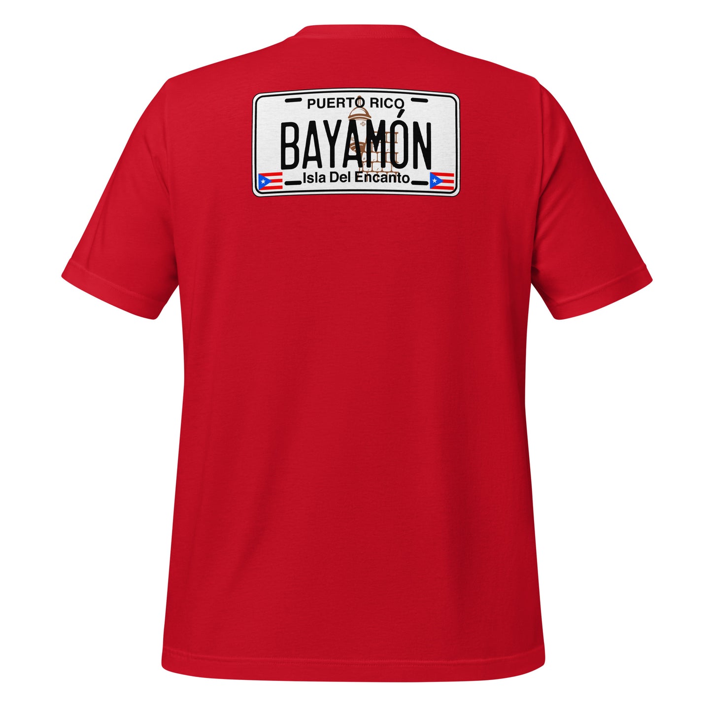 Bayamón Back Side Puerto Rico License Plate Unisex T-Shirt