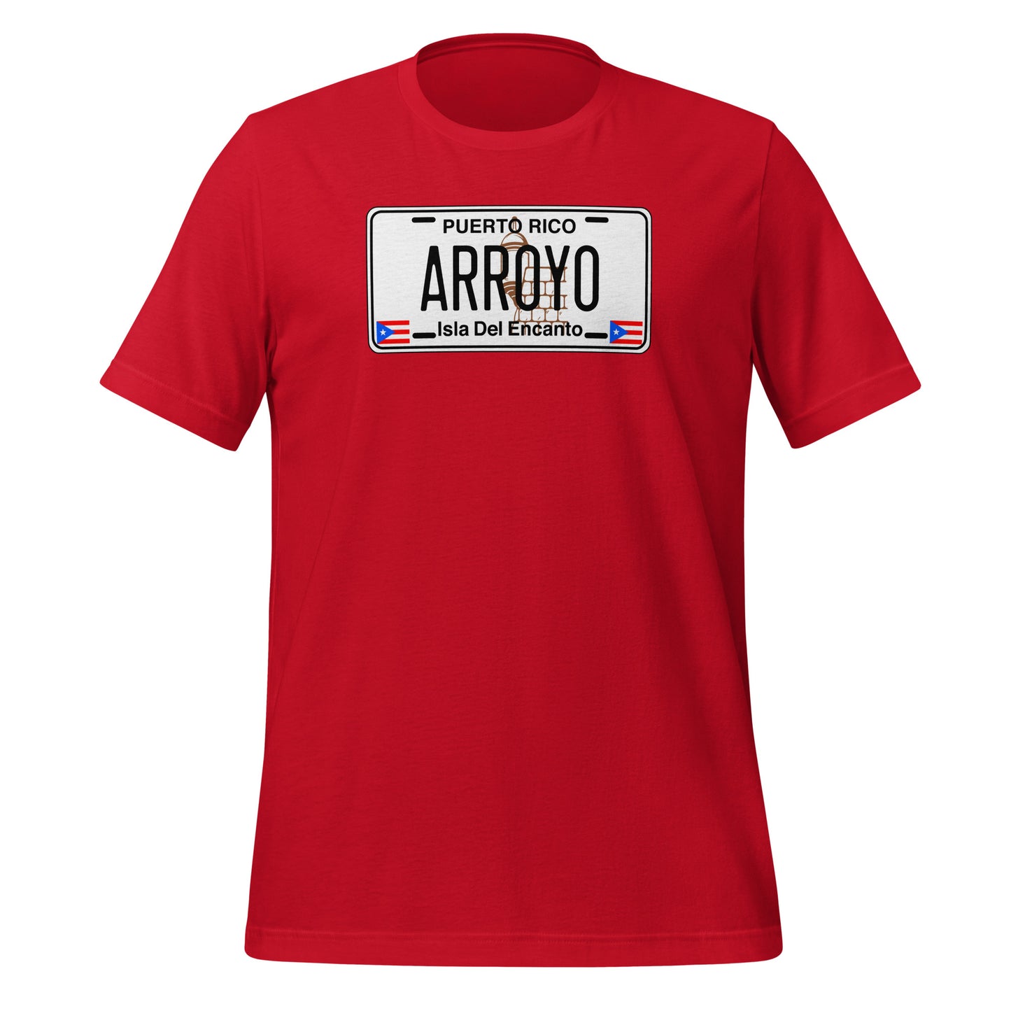 Arroyo Puerto Rico License Plate Unisex T-Shirt