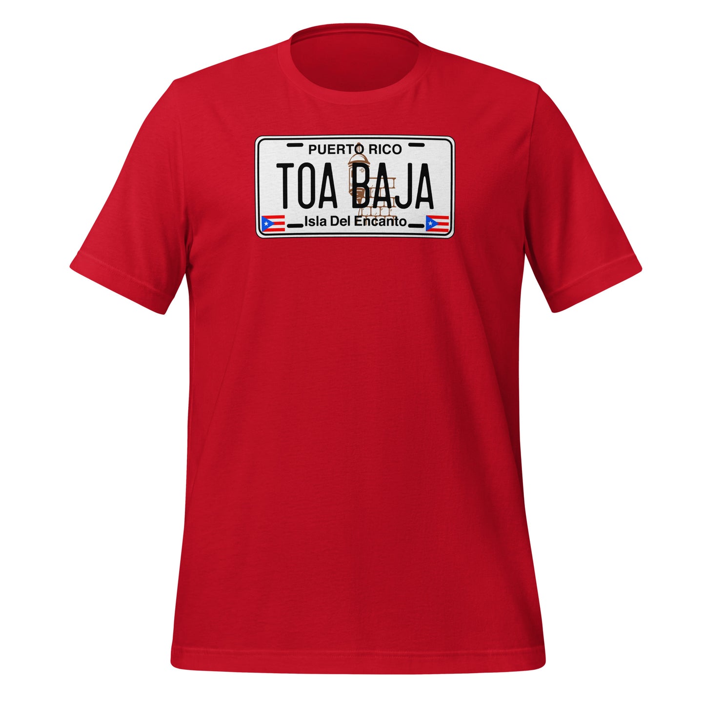 Toa Baja Puerto Rico License Plate Unisex T-Shirt