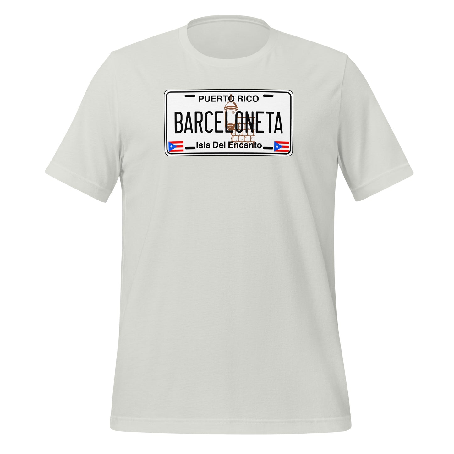 Barceloneta Puerto Rico License Plate Unisex T-Shirt