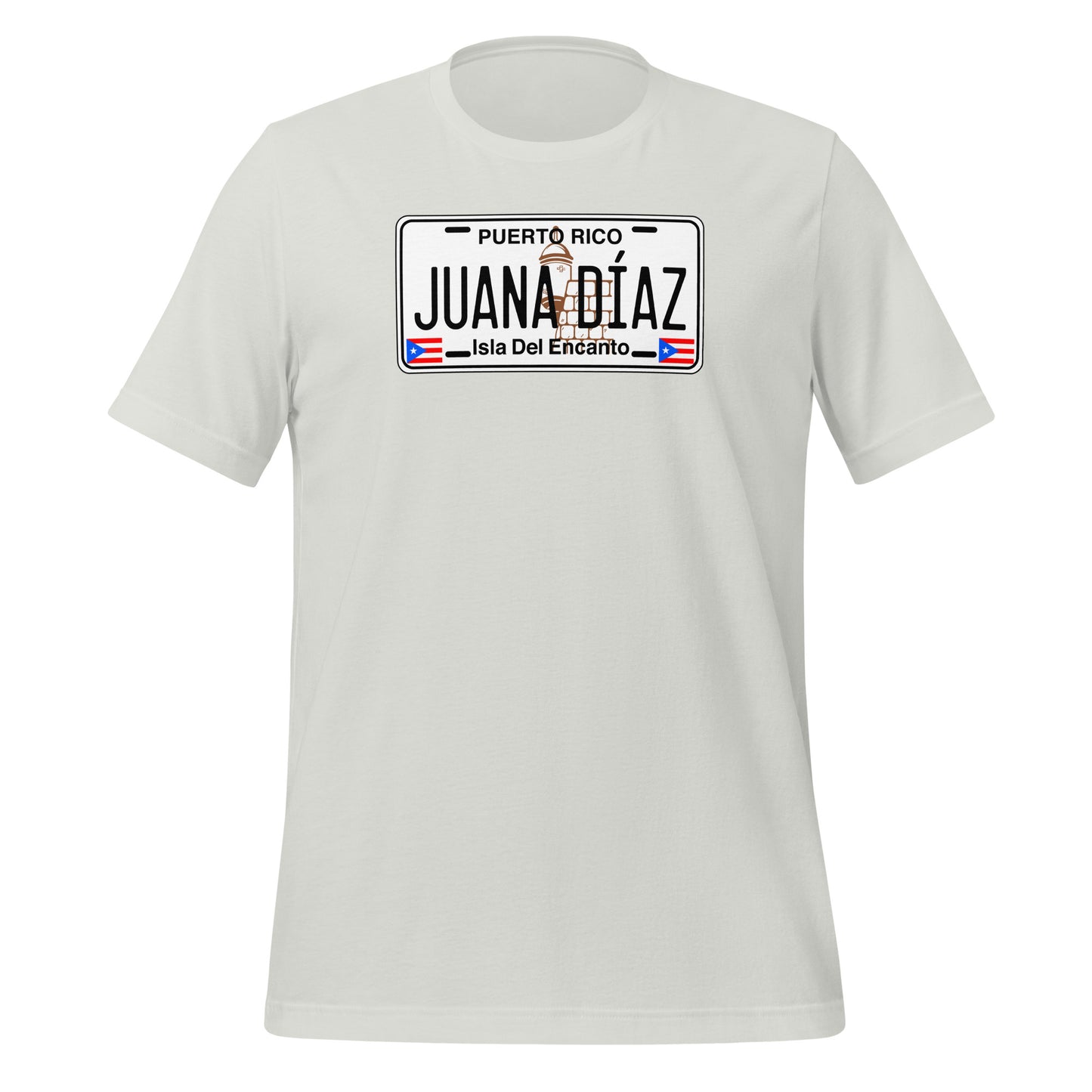 Juana Díaz Puerto Rico License Plate Unisex T-Shirt