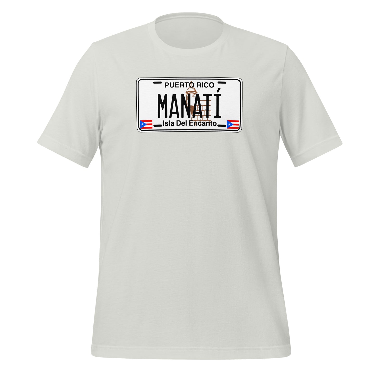 Manatí Puerto Rico License Plate Unisex T-Shirt