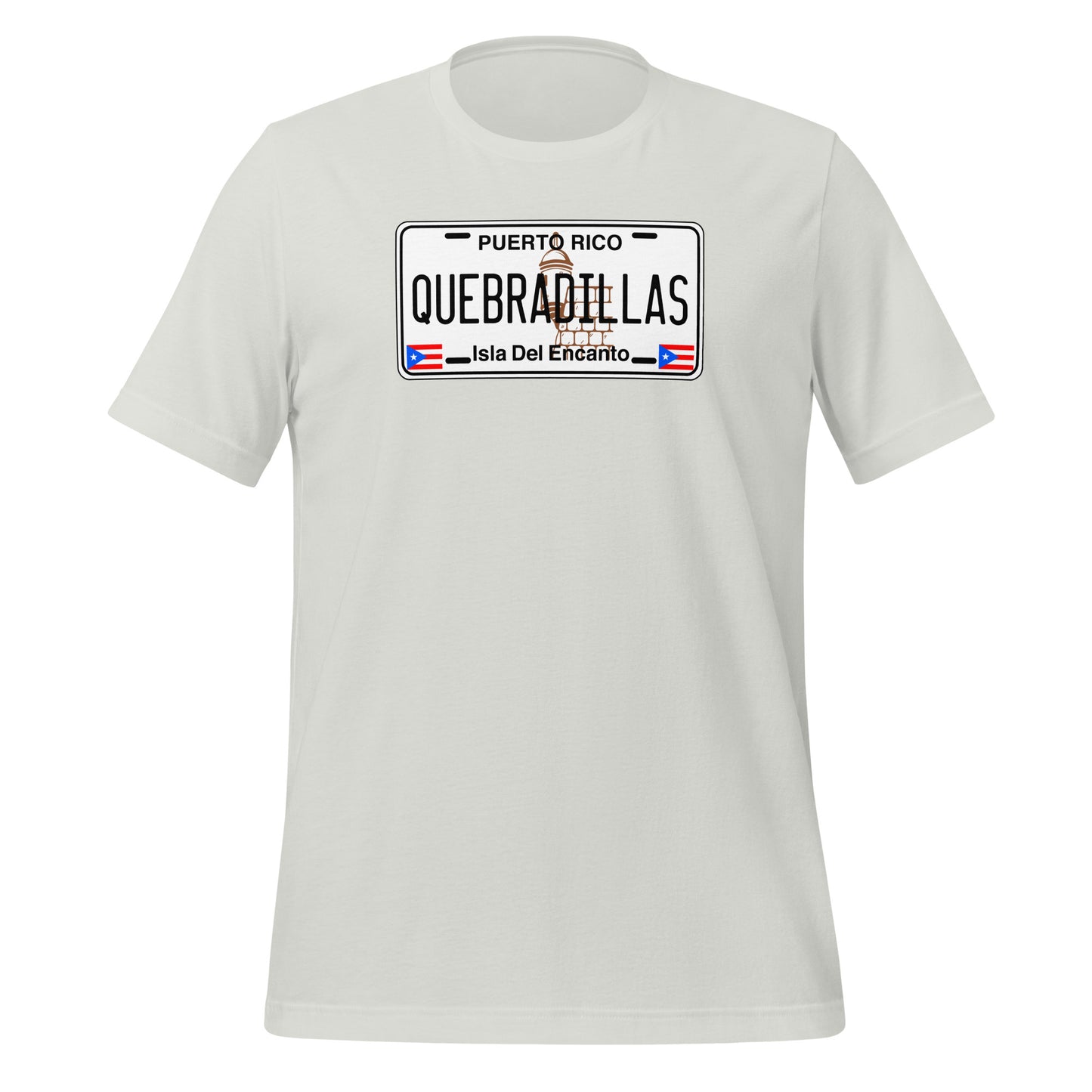 Quebradillas Puerto Rico License Plate Unisex T-Shirt