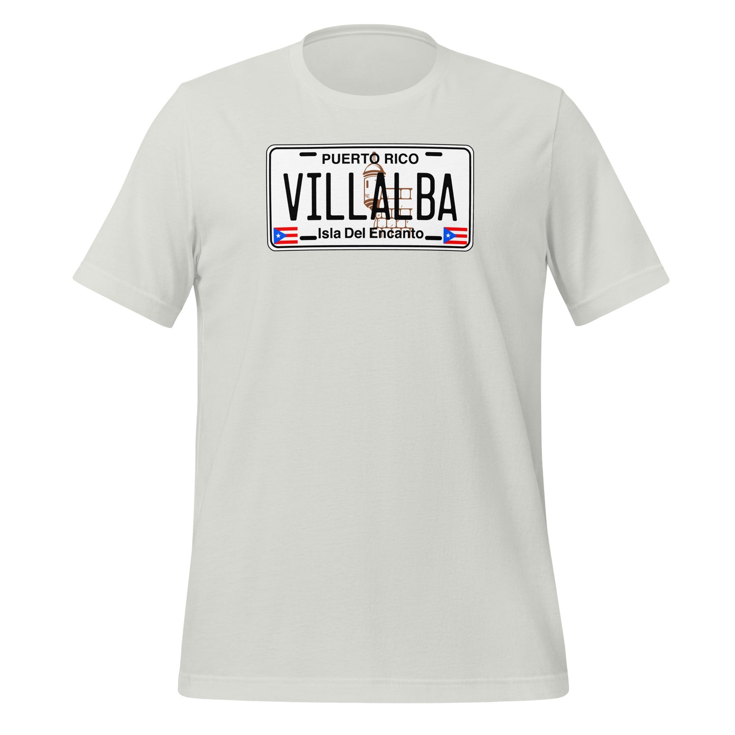 Villalba Puerto Rico License Plate Unisex T-Shirt