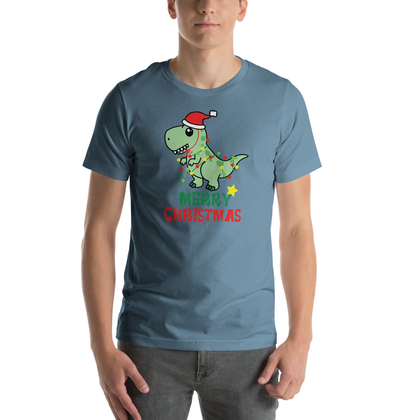 Dinosaur Christmas Unisex T-Shirt