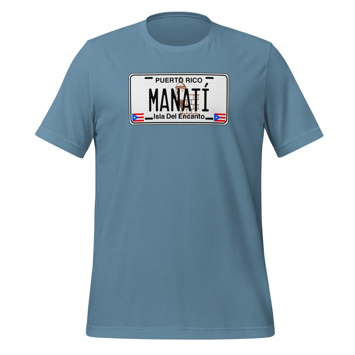 Manatí Puerto Rico License Plate Unisex T-Shirt